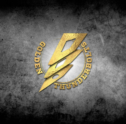 DAVAO DE ORO GOLDEN THUNDERBOLTS logo